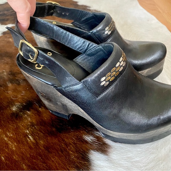 CALEEN CORDERO 💜Fabulous Clogs with strap & buckle 💜EUC💜 9 1/2 💜GORGEOUS 💜 - Picture 13 of 13